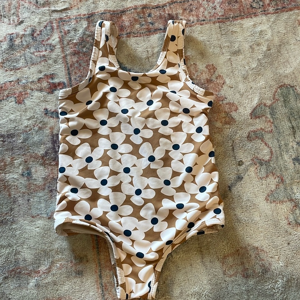 Alice + Ames Floral Print one piece swimsuit